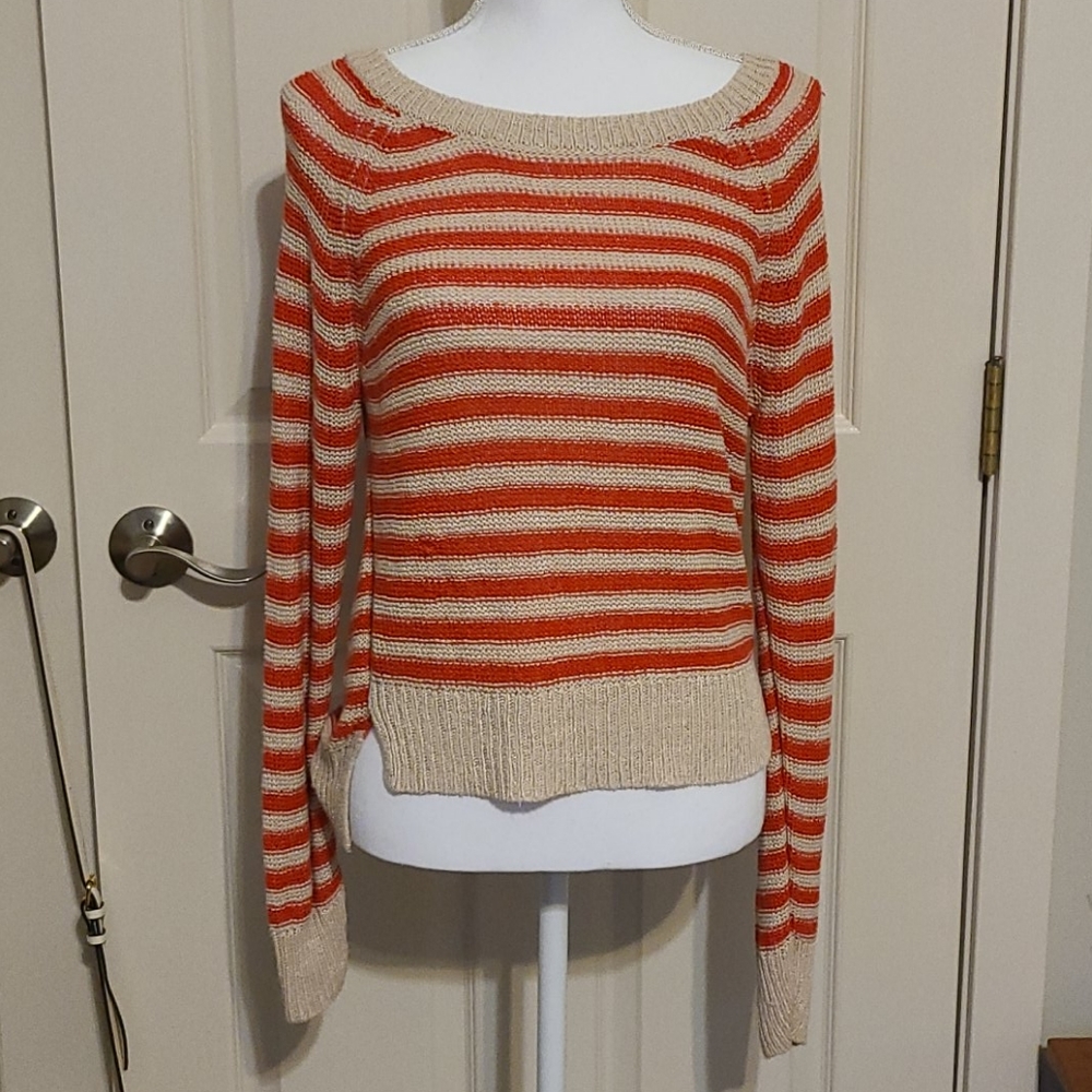 BCBG Maxazria Striped Sweater